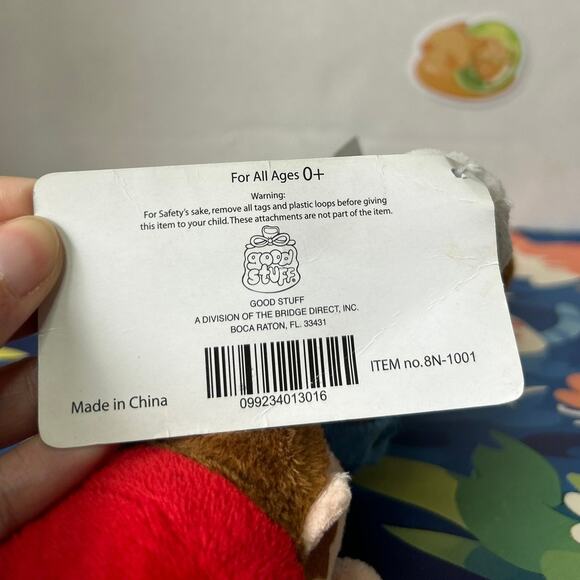 Super Mario Brothers Nintendo Mario Plush Stuffed Animal Toy Doll 2017 Goodstuff - Picture 5 of 9